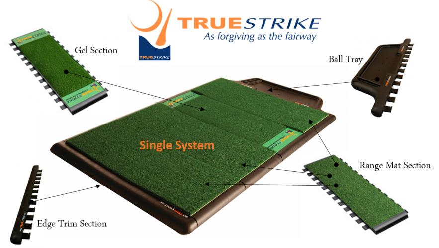 TrueStrike Single Golf Mat