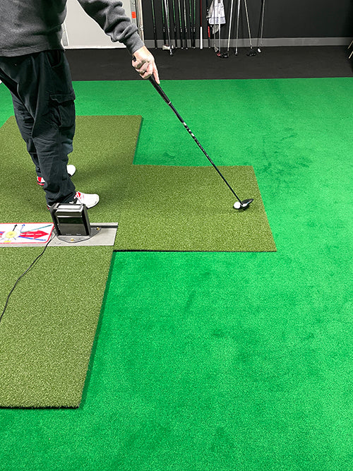 Big Moss TL Putting Ramp surface texture