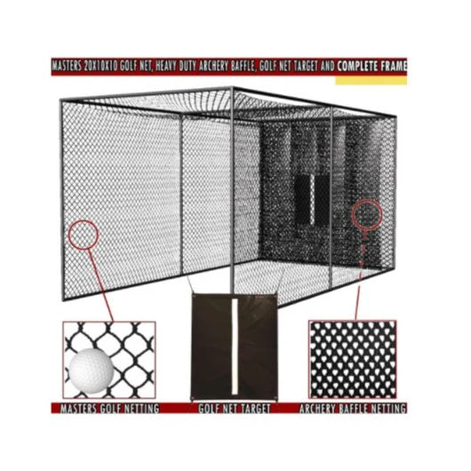 Cimarron Masters Golf Net with Frame Corners