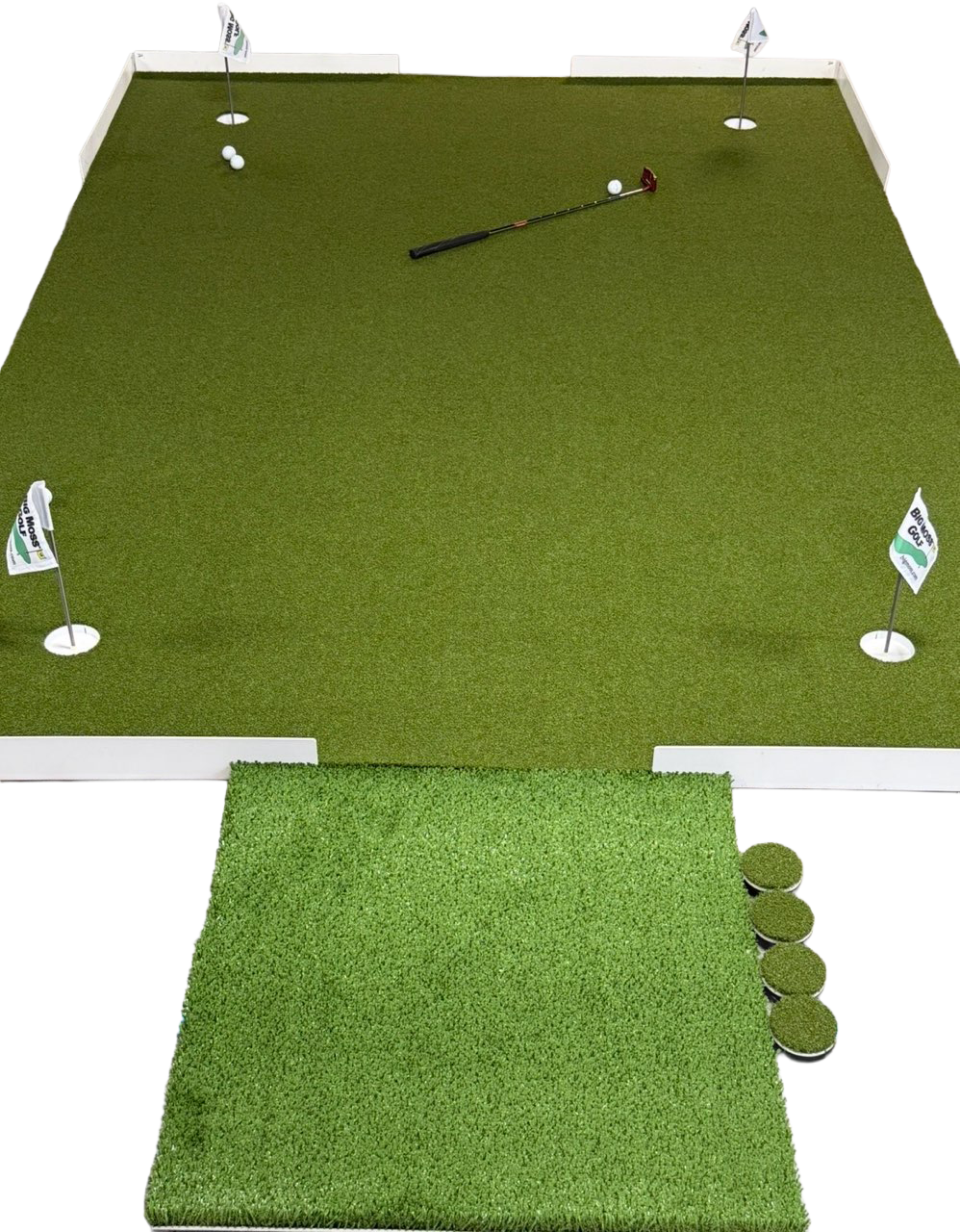 Commander 1 level Stand Alone Putting Greens