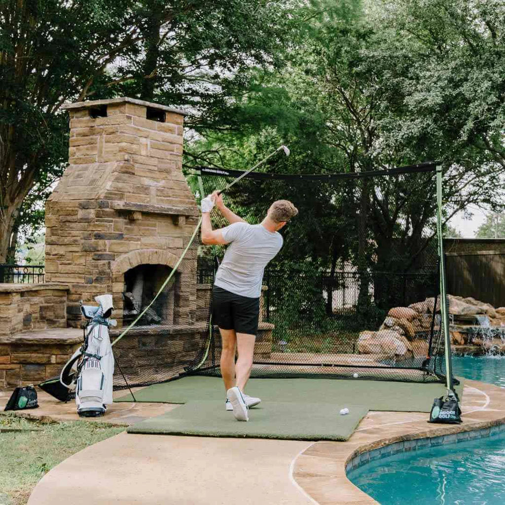 SIGPRO Golf Net outdoor back view