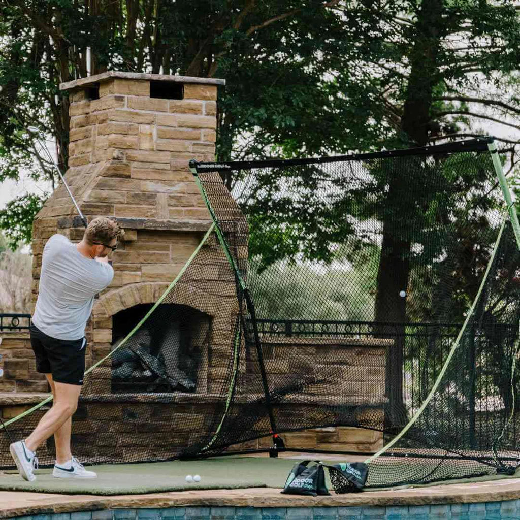 SIGPRO Golf Net outdoor side view