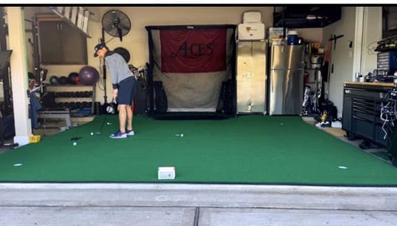 V2 1 level Stand Alone Putting Greens | Premium Indoor Golf Putting Green