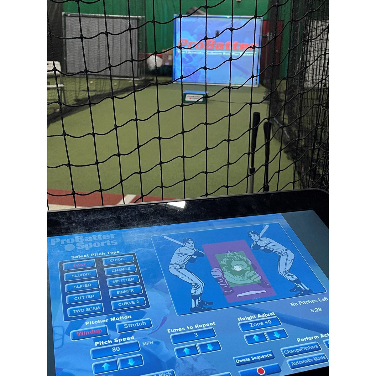 Pitching Simulators & Training Machines
