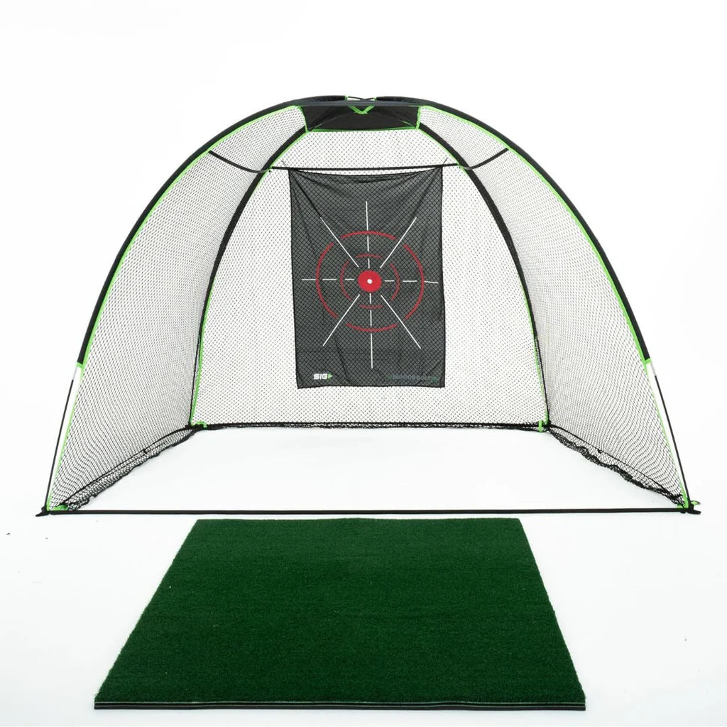 10' x 7' Rounded Golf Net | Indoor & Outdoor Golf Practice Net