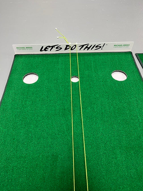Michael Breed Let's Do This! 2.0 Training Green | Premium Indoor Putting & Chipping Practice System