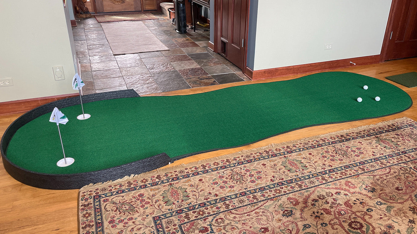 Augusta V2 Putting Green | Indoor Putting & Chipping Practice Green