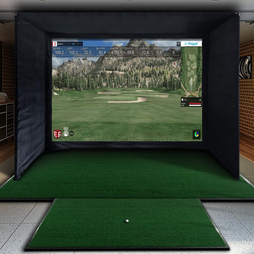 Landing Pad for DIY Golf Simulator Enclosure