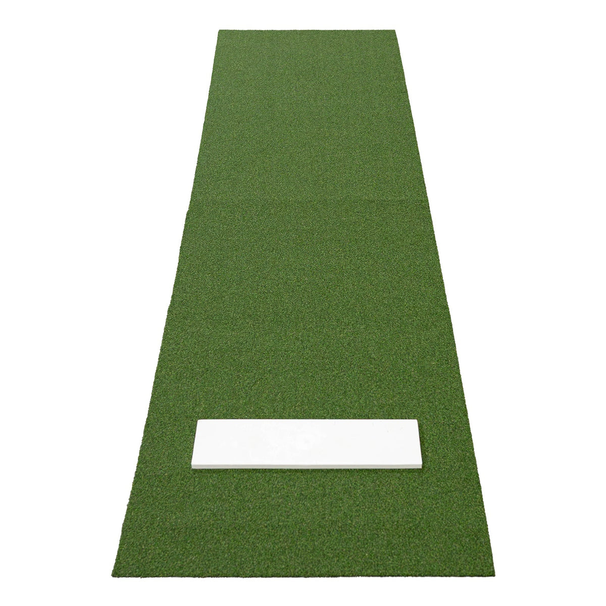 3 × 10 Customizable Softball Pitching Mat - Green