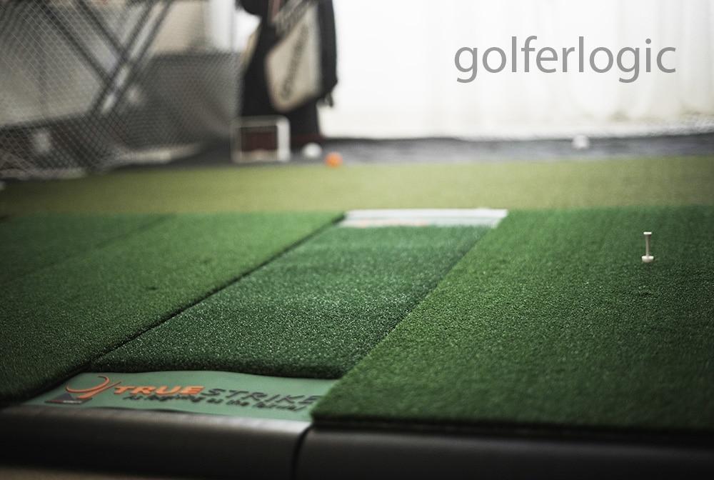 TrueStrike Impact Golf Mat | Realistic Fairway Feel for Golf Simulators