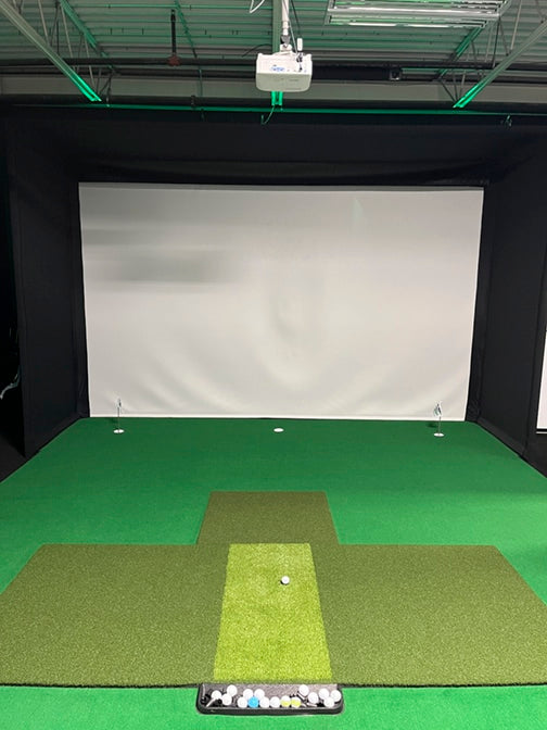 Big Moss Pure Flight Premium Hitting Strip 1.5 inch golf simulator turf