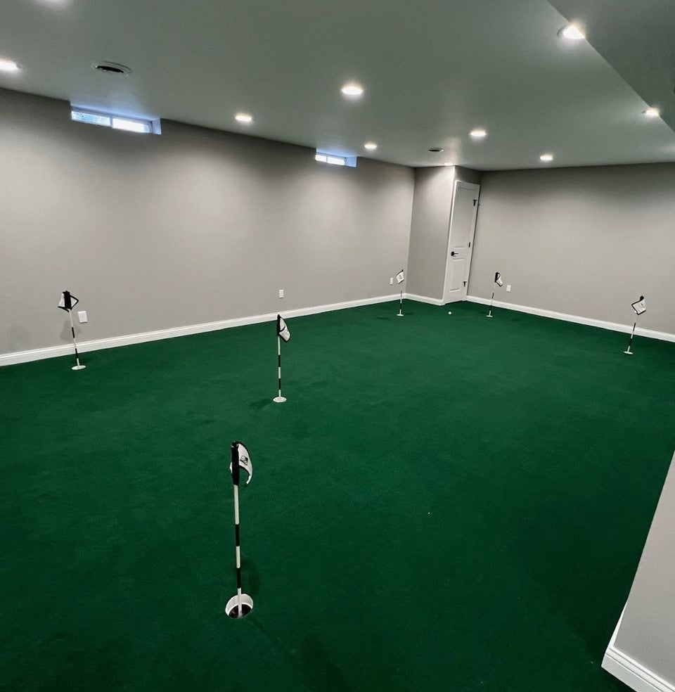Big Moss V2 Putting Turf close up