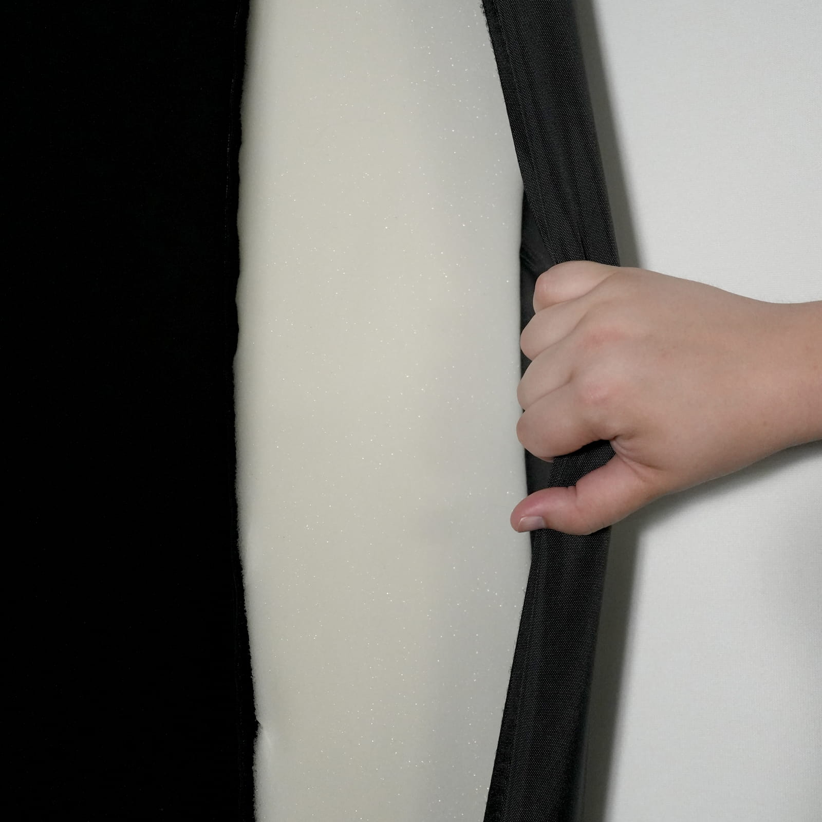 Impact safety foam baffle kit for simulator enclosure