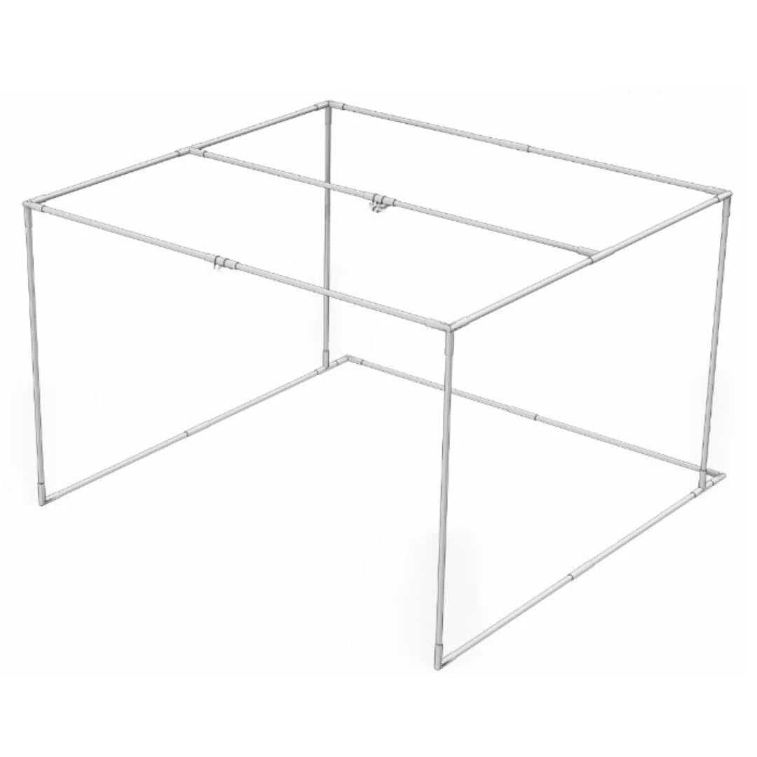 SIGPRO Commercial Enclosure 2" Pipe Frame Kit | Commercial Golf Simulator Frame
