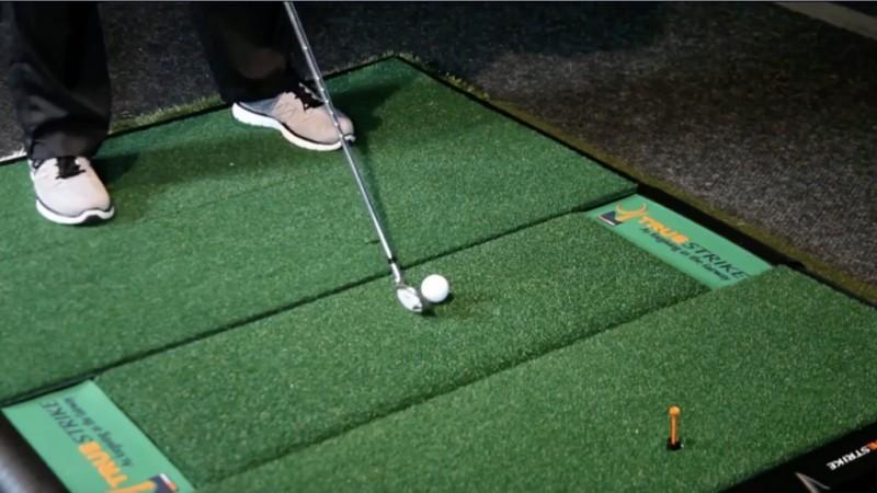 TrueStrike Impact Golf Mat | Realistic Fairway Feel for Golf Simulators