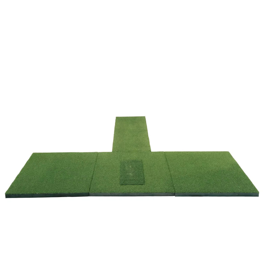 Front golf mat extension overview