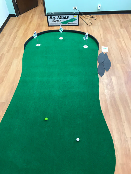 Big Moss General V2 Putting Green | Premium Indoor Putting & Chipping Green
