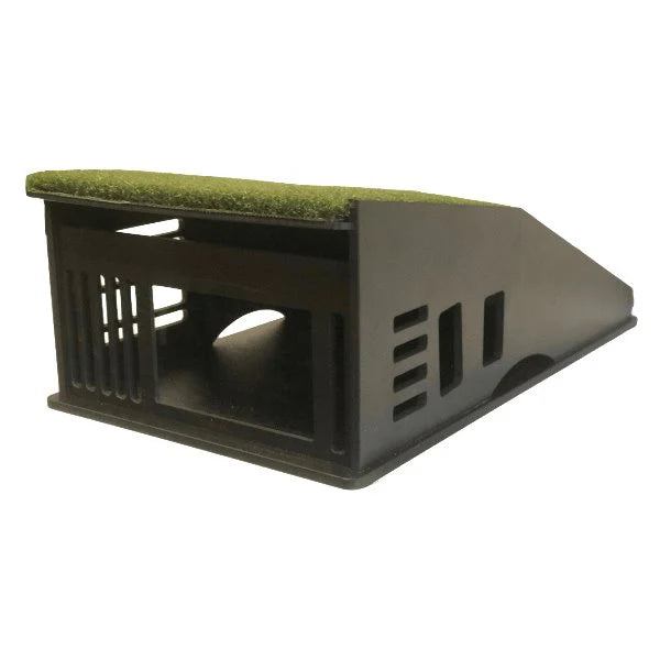 Golf Simulator Projector Floor Mount Enclosure, overhead view