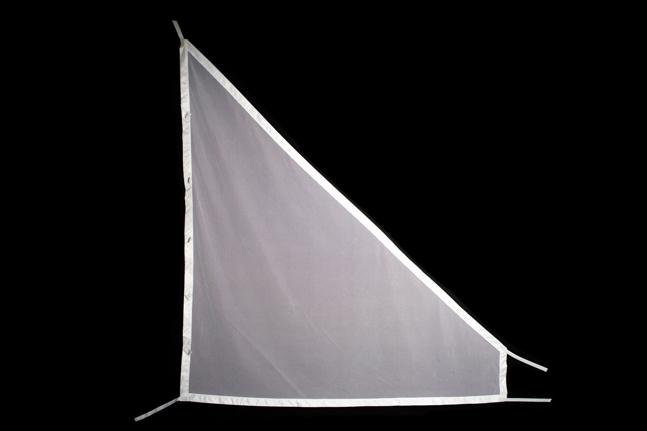 HomeCourse Side Netting installed on ProScreen 180
