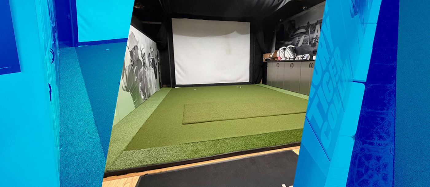 Fiberbuilt 4' x 7' Single Sided Studio Golf Mat