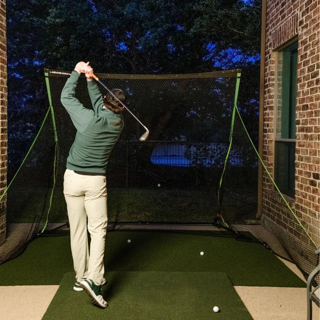 SIGPRO Golf Net outdoor night view