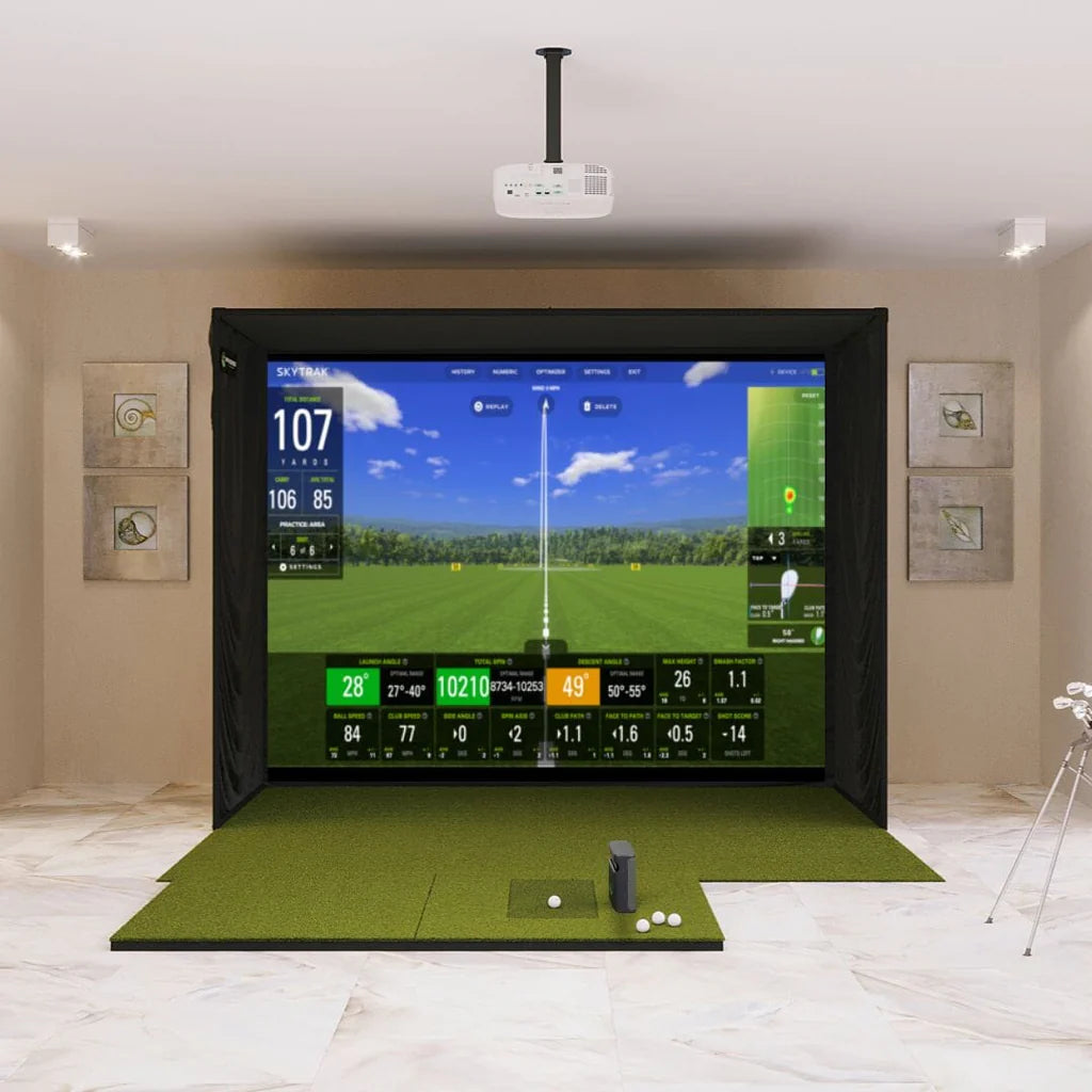 SkyTrak ST MAX SIG10 Golf Simulator Package