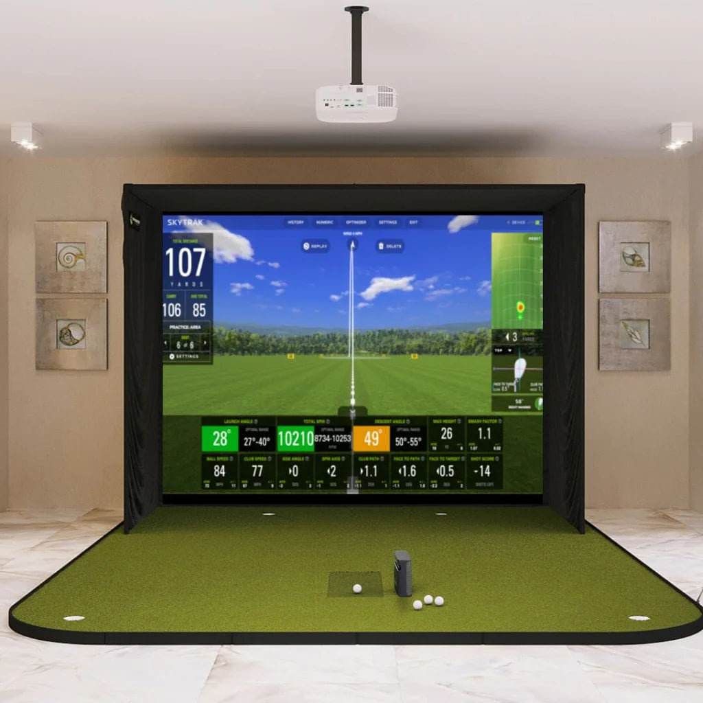 SkyTrak ST MAX SIG10 Golf Simulator Package
