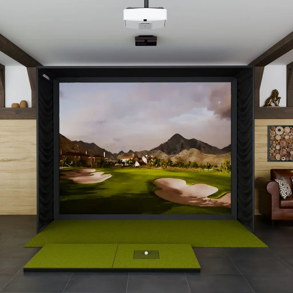 Trackman iO SIG12 Golf Simulator Package - Premium Screen - Complete Edition