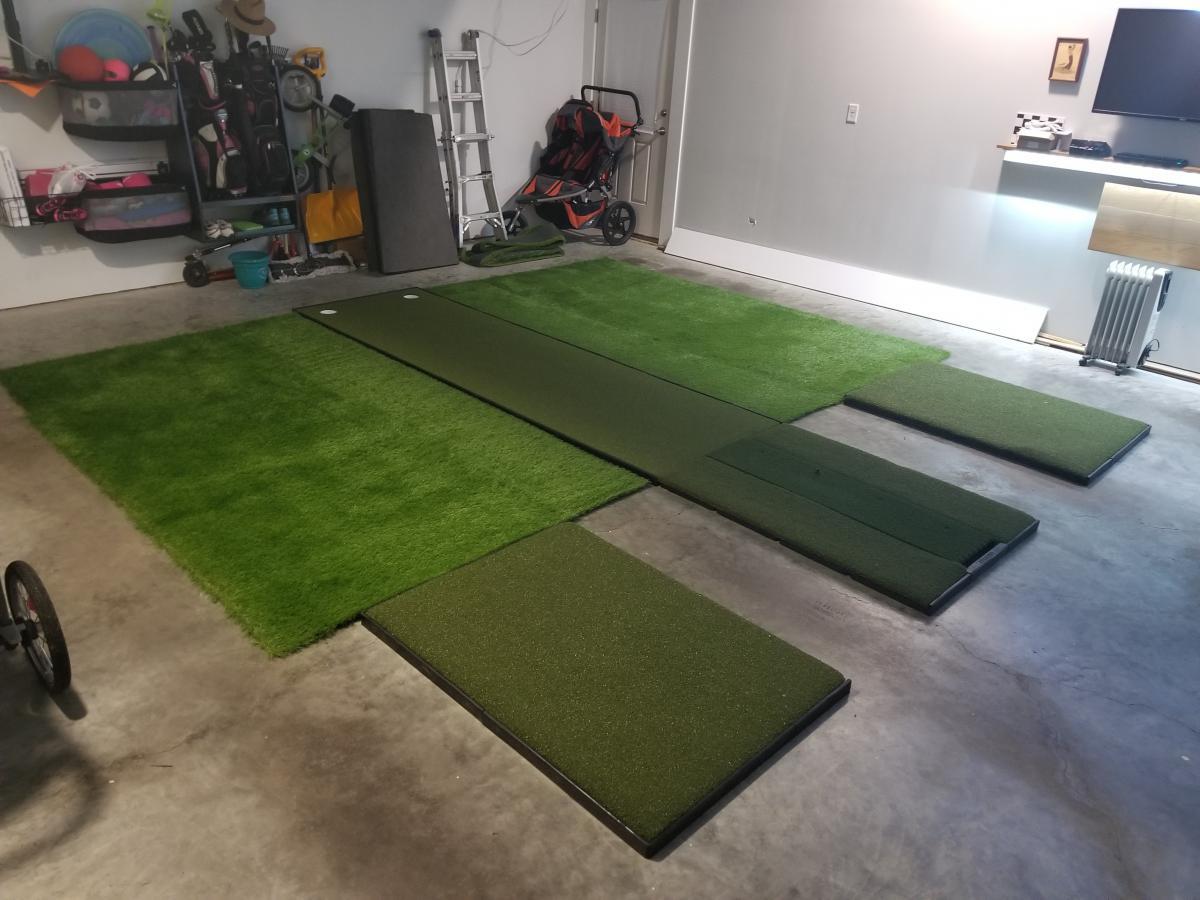 Landing Pad for DIY Golf Simulator Enclosure