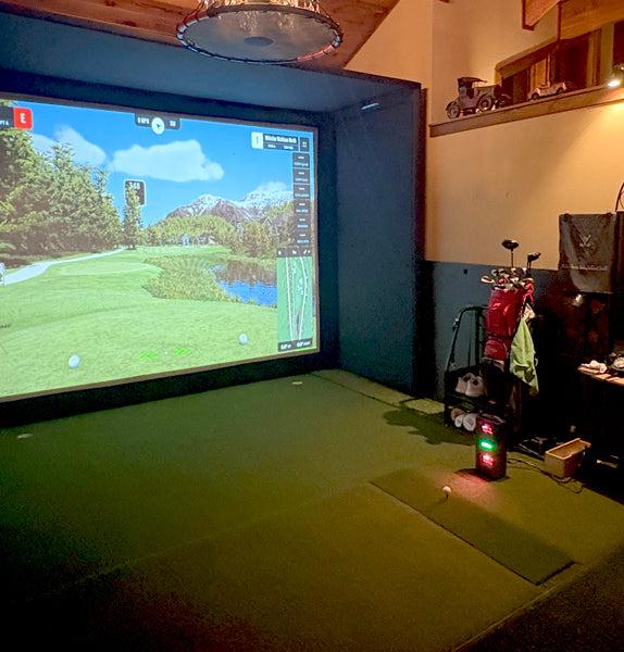 Fiberbuilt 4' x 7' Single Sided Studio Golf Mat